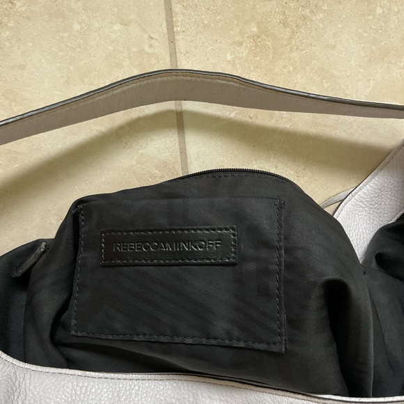 Rebecca Minkoff Pale Lilac Leather Hobo Bag - Picture 7 of 15